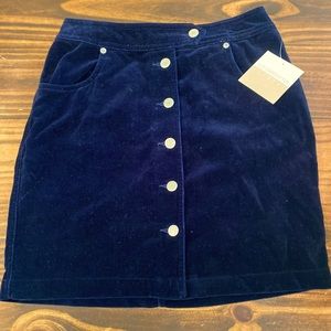 Liz Claiborne Velvet like skirt